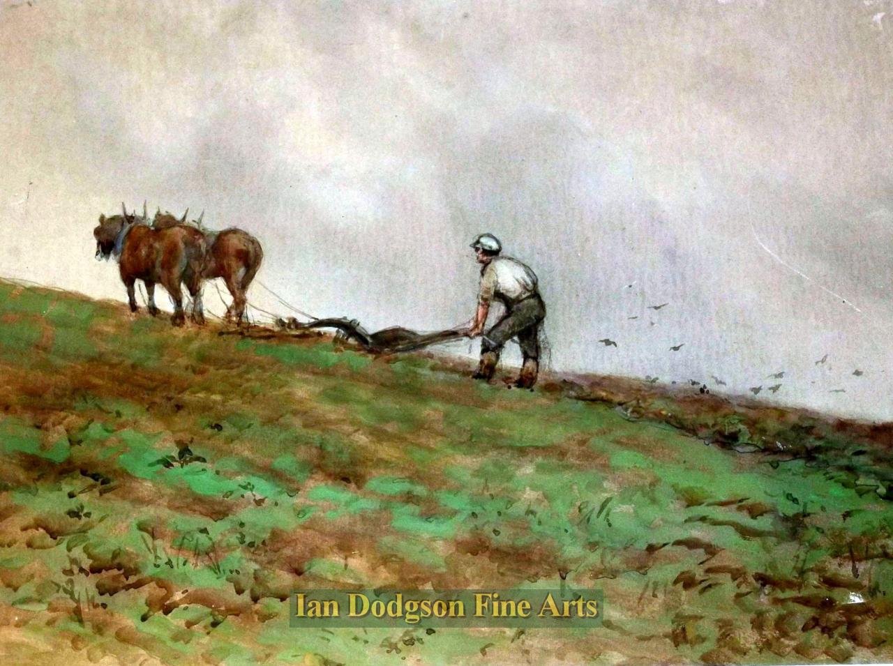The Ploughman by David Thomas Robertson