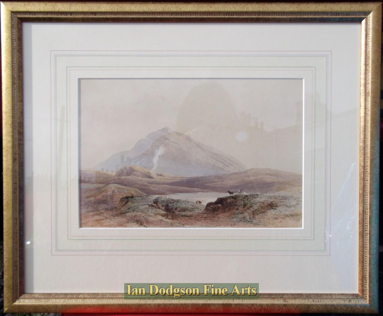 Moel Siabod, North Wales by Thomas Miles Richardson jnr
