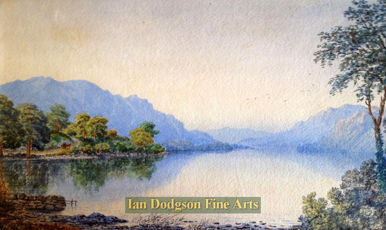 Crummock water by William Taylor Longmire