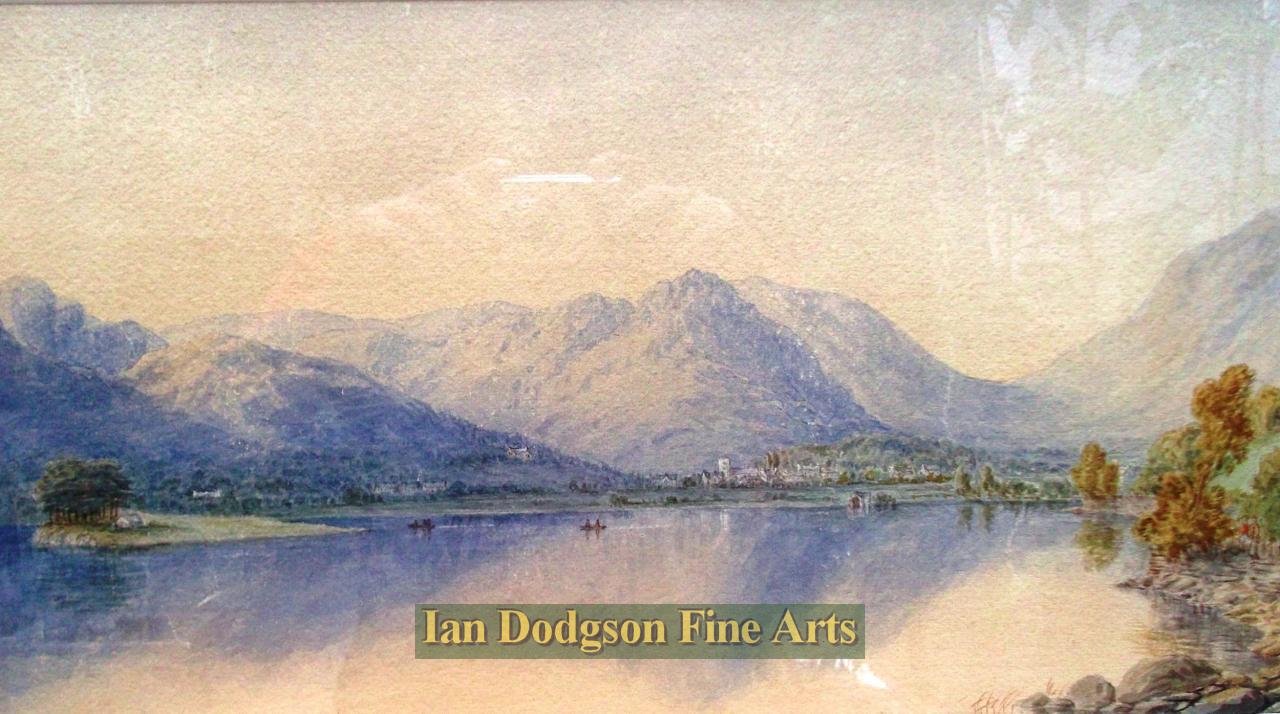 Sunset Grasmere by William Taylor Longmire