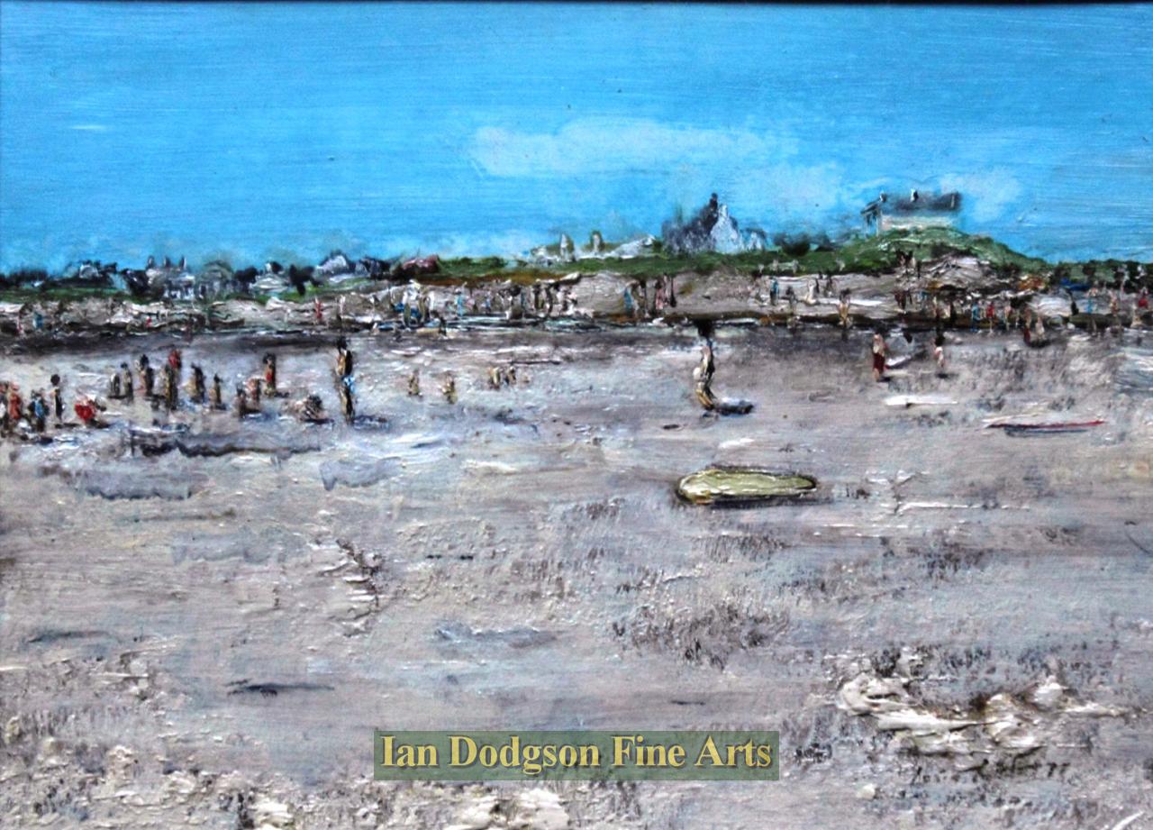 Summer morning, Anglesey beach scene by Sonia Ratcliff