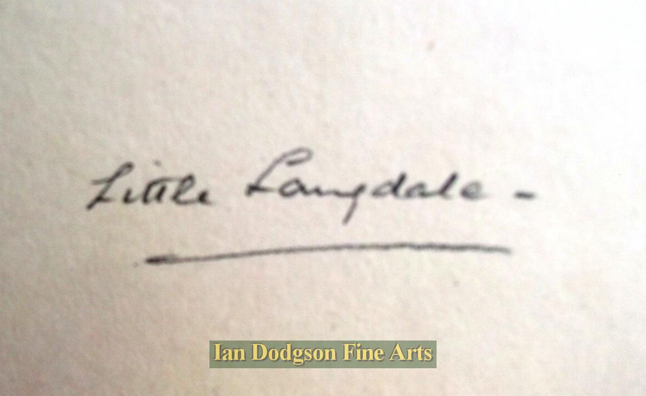 Little Langdale, Lake District. by Bernard Eyre Walker