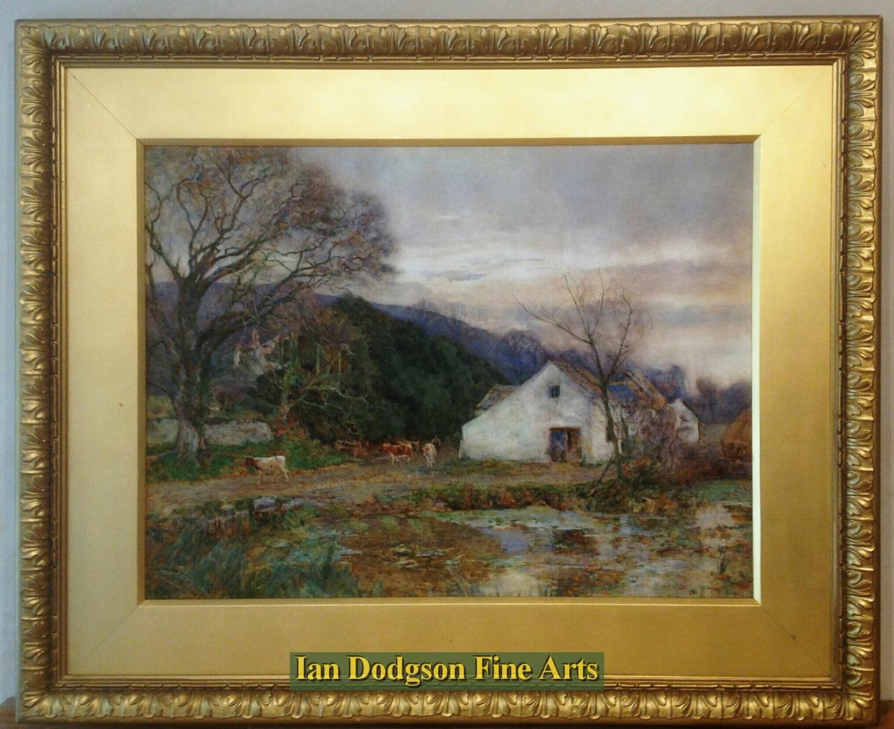 Spring on the Conwy Farm by Samuel Towers