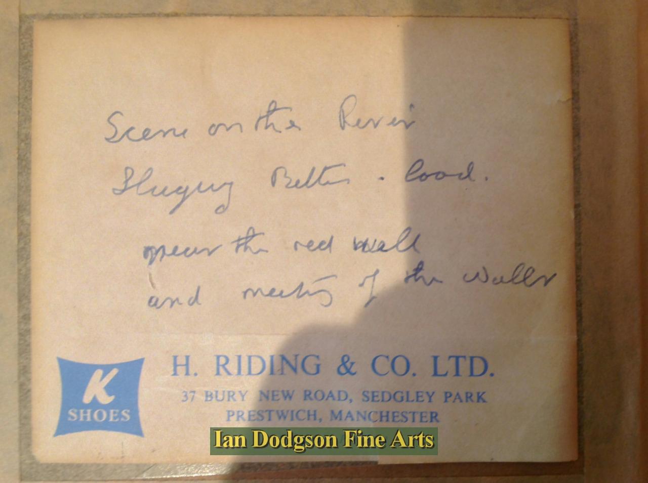 Meeting of the waters, Llugwy. by Samuel Towers