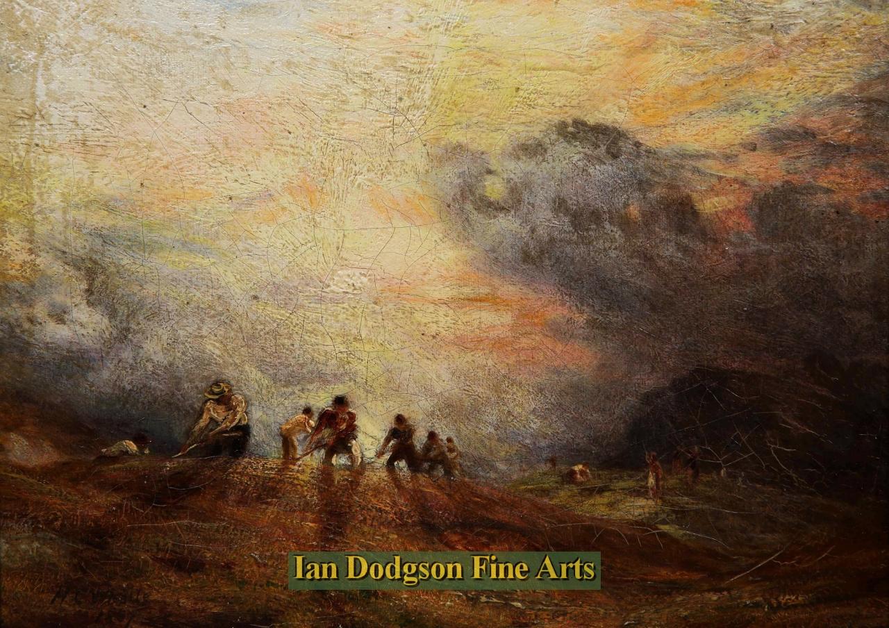 The Harvesters by Henry Clarence Whaite