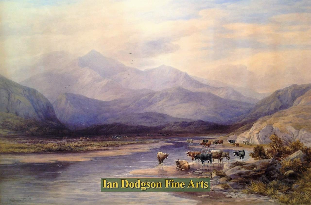 Snowdon from Porthmadog by John Steeple