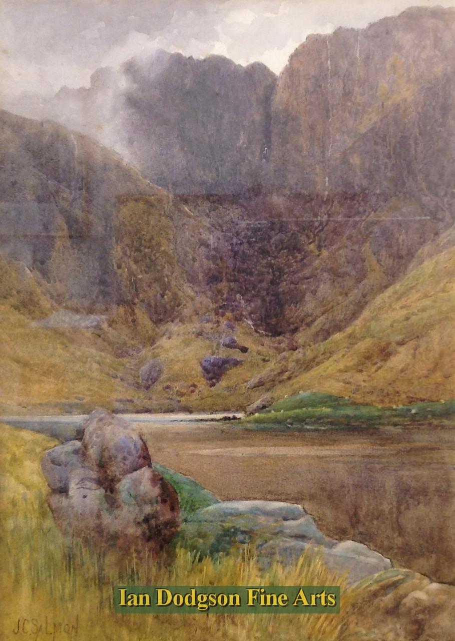 Cwm Idwal by John Cuthbert Salmon