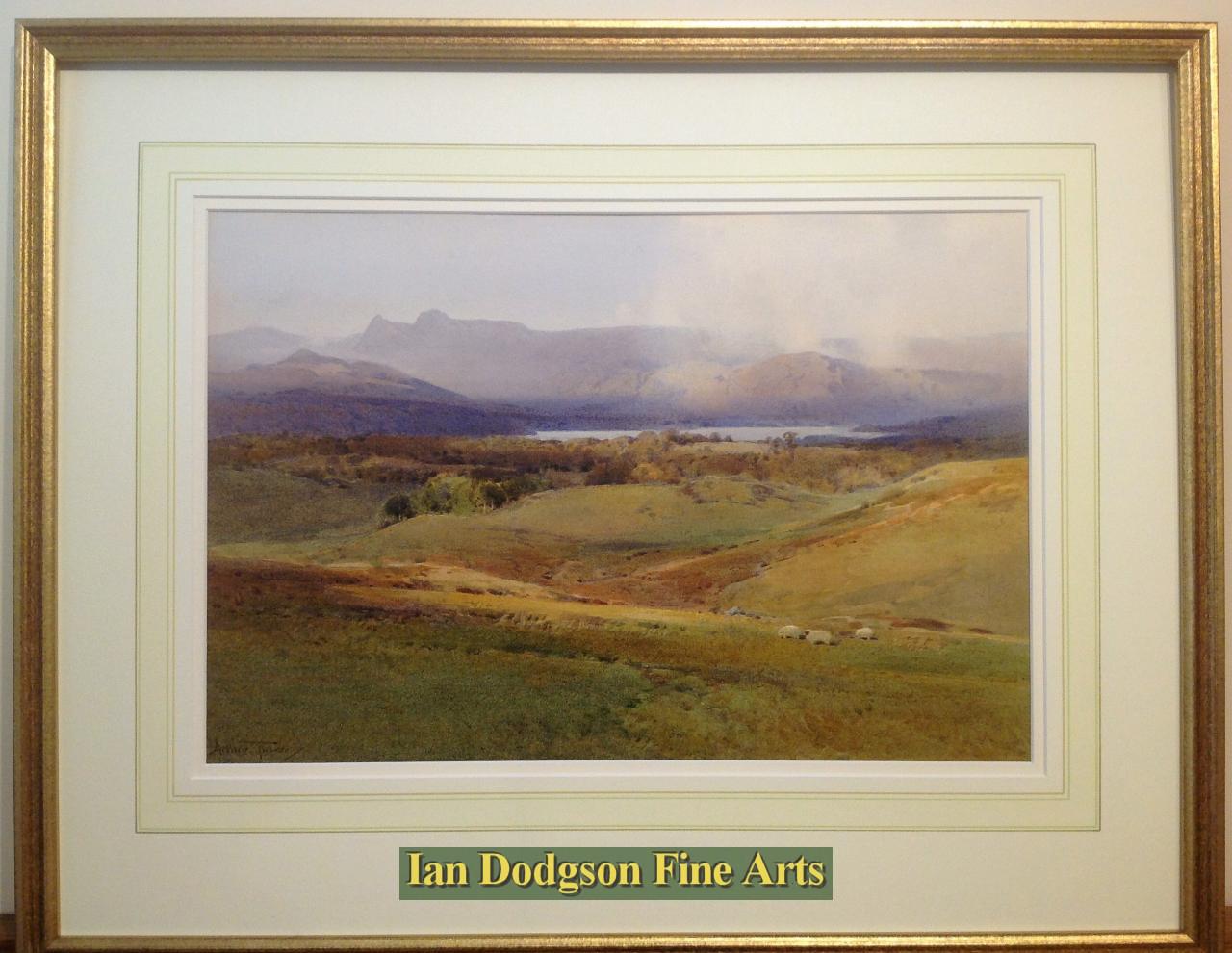 Windermere from the links by Arthur Tucker