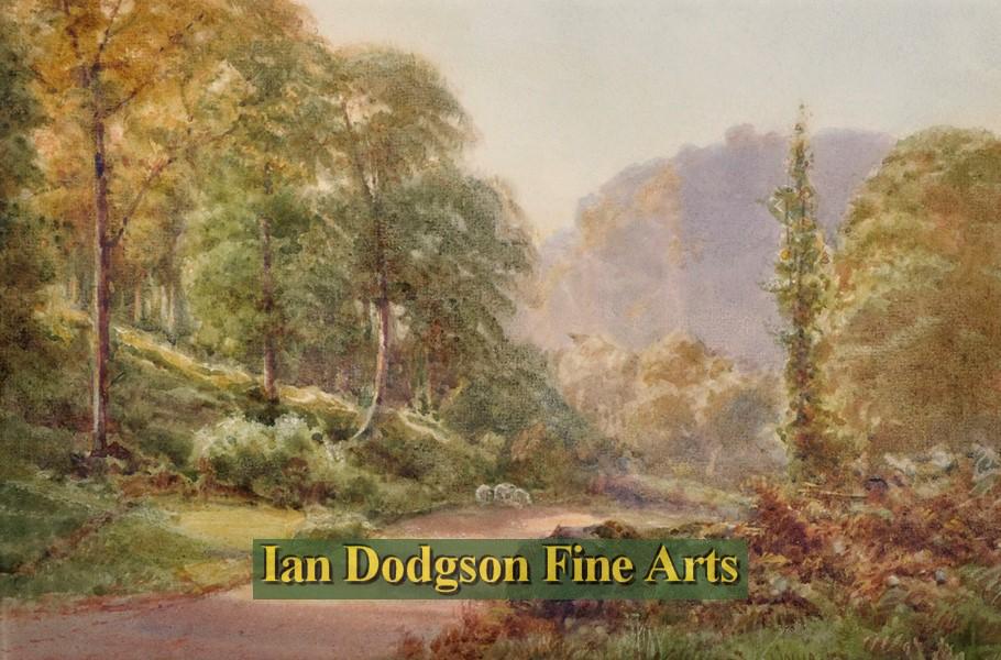 Road to Dolwyddelan, North Wales by James Whaite