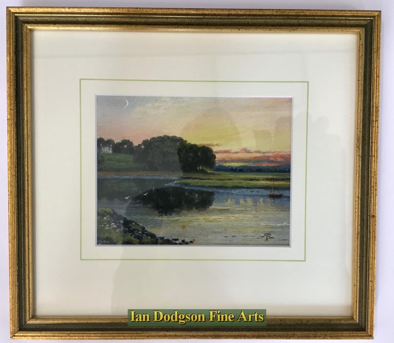 Evening scene by Robert Rampling