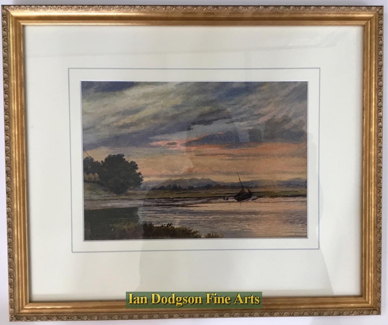 Dawn on the estuary by Robert Rampling