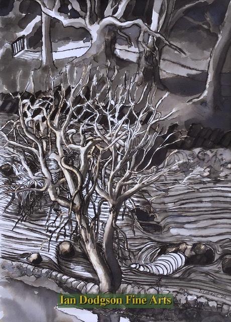 Jeremy Cullimore - Ogwen at Dawn Ink on paper (2020)