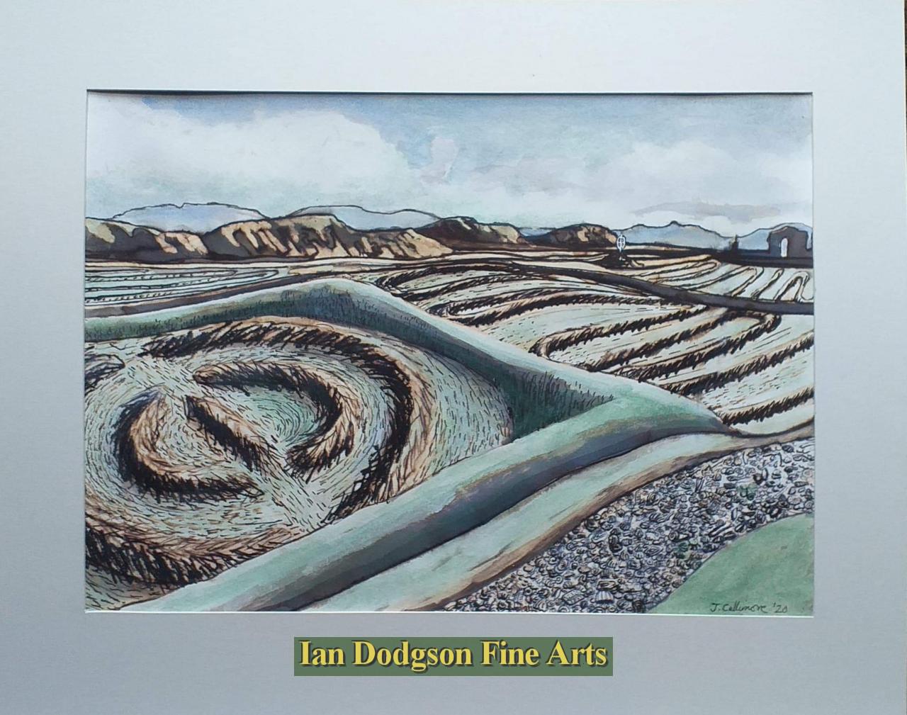 Hayfield on Llanddwyn by Jeremy Cullimore