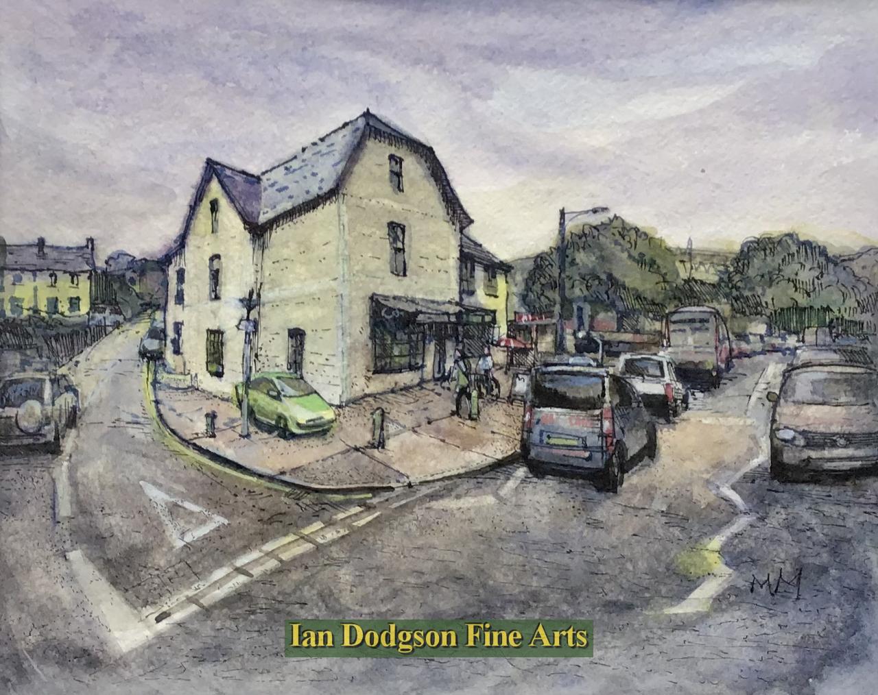 Martin Morley - Pen y Bryn Junction, Bethesda Pen & Wash (2020)