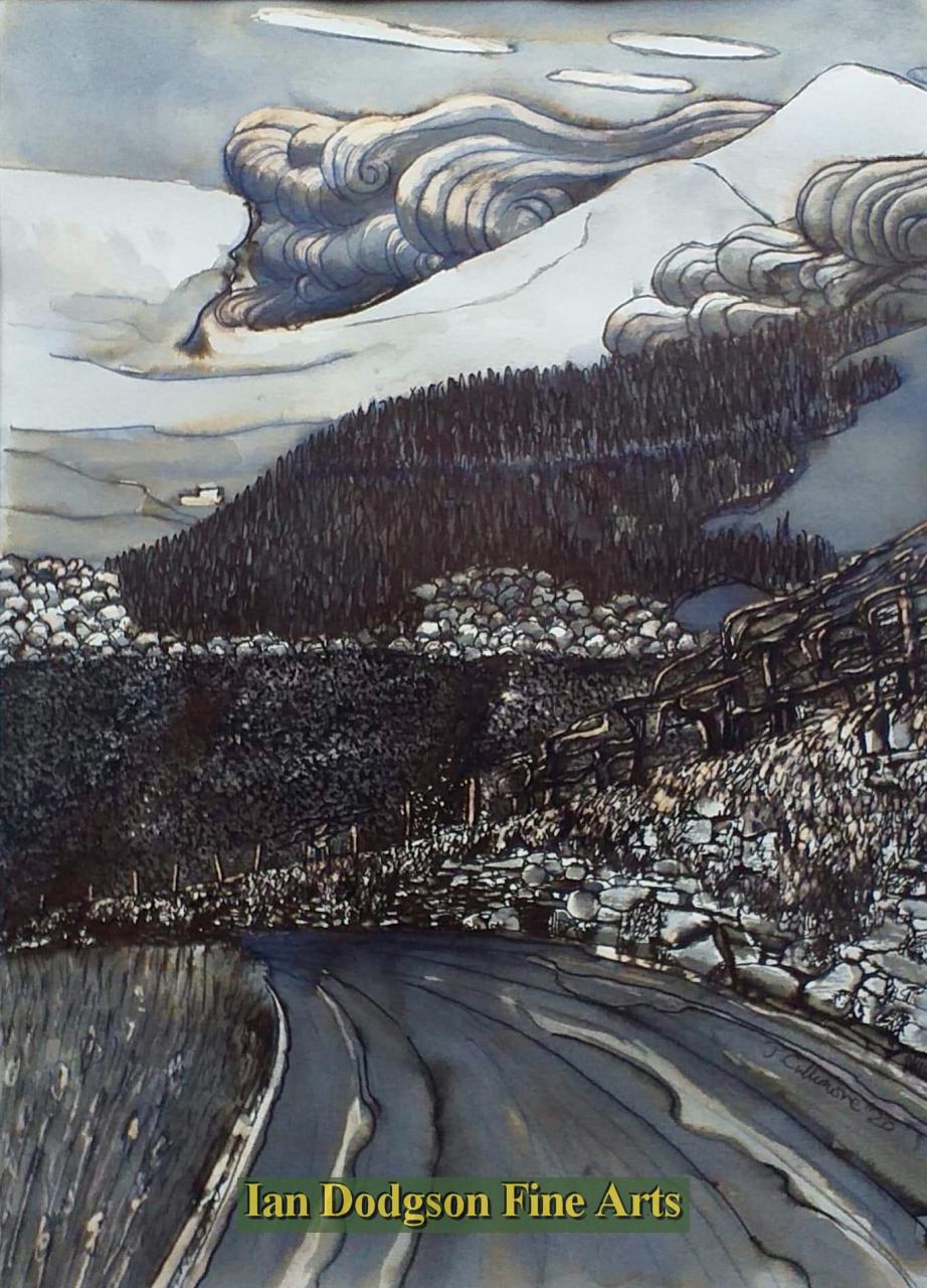 Road from Mynydd Llandygai by Jeremy Cullimore