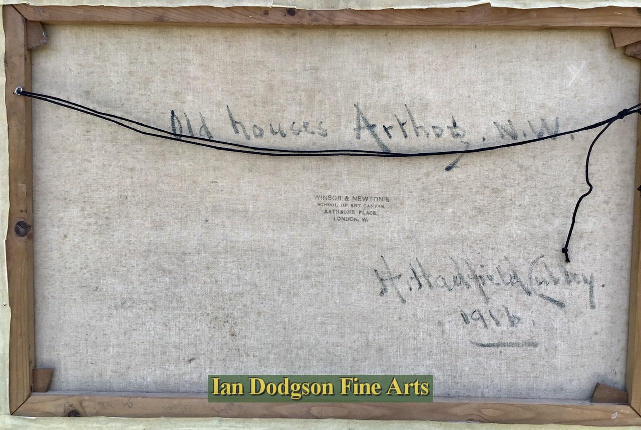 Old Cottages Arthog, North Wales by Henry Hadfield Cubley