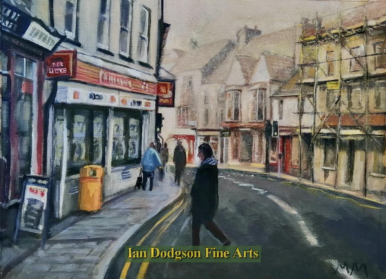 Bethesda High Street by Martin Morley