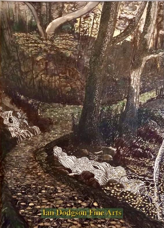 Jeremy Cullimore - Parc-yr-Ocar Ink on paper (2021)