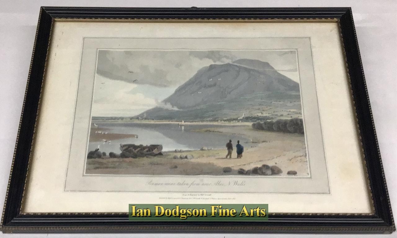 Penmaenmawr from near Aber , N W by William Daniell