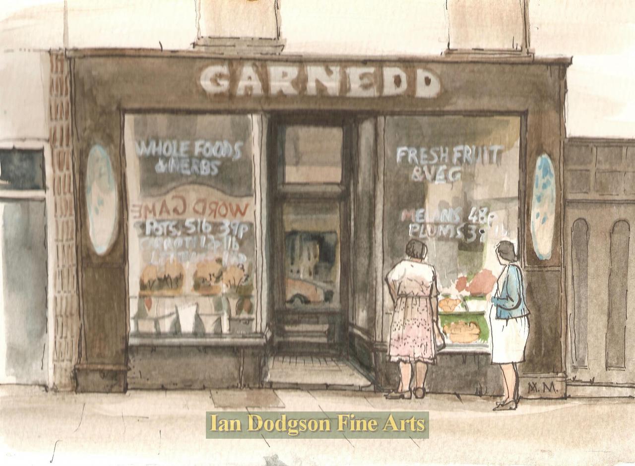 Bethesda, Shop Garnedd by Martin Morley 