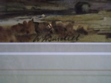 'William F Burchell R.A. - Evenings Light, Farlton Nott