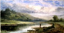 On the river bank by Arthur John Black