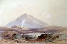 Moel Siabod, North Wales by Att. David Cox, Snr