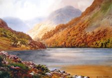 Red Pike from Crummock Water by Albert Rosser