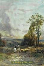 The Drive Home at Sunset by William Manners