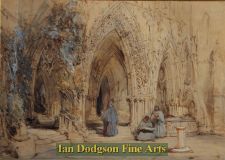 The Abbey Door by George Cattermole