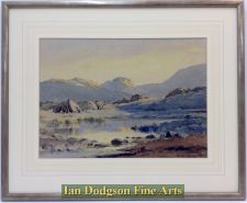 'Bernard Eyre Walker A.R.E.,S.G.A. - Tarn on Seathwaite Fell