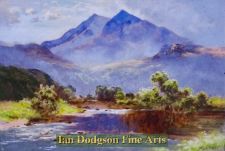 Spring Misty Moel Siabod by Alfred Oliver