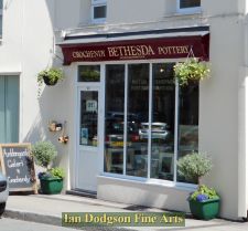 Shop in summertime by unknown  artist