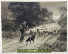 Nearing Home by Herbert Dicksee