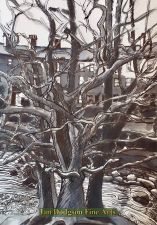 Ogwen Terrace at Dusk by Jeremy Cullimore