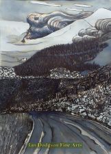 Road from Mynydd Llandygai by Jeremy Cullimore