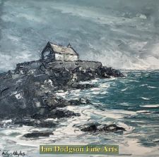 Church in the sea by Wyn Hughes