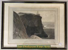Part of South Stack, Holyhead by William Daniell