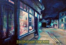 Stryd Fawr Nos by Martin Morley