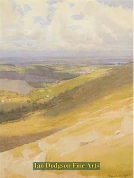 David Woodford - From The Carneddau Watercolour (c1995)