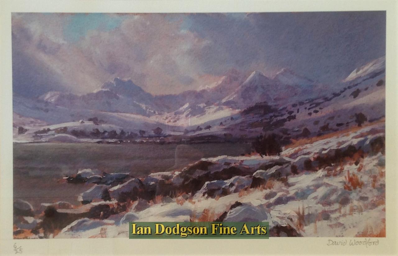 David Woodford - Snowdon Signed Limited Edition Print (2016)