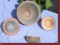 Hand-thrown bowls