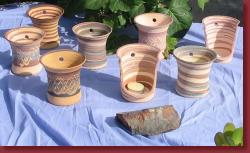 Wall-hanging sconces & vases