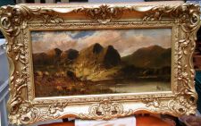 'John Henry Boel (fl.c. 1890-1910) - Highland Scene