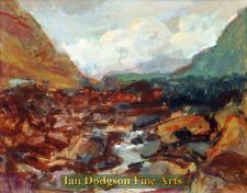 Stream at Llanberis by Roy Abell