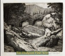 Pont-y-Ceunant, Nant Ffrancon, Bethesda by David Woodford