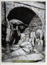 Pont Pen-y-Benglog, Ogwen, Roman Bridge. by David Woodford