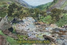 North Wales Stream, Pen y Pass by Roy Abell